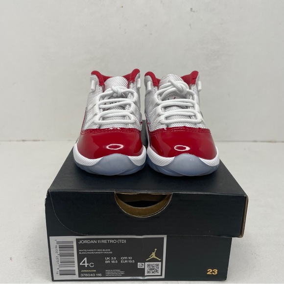 Nike Air Jordan 11 Retro TD “Cherry” 2023 - Picture 2 of 4